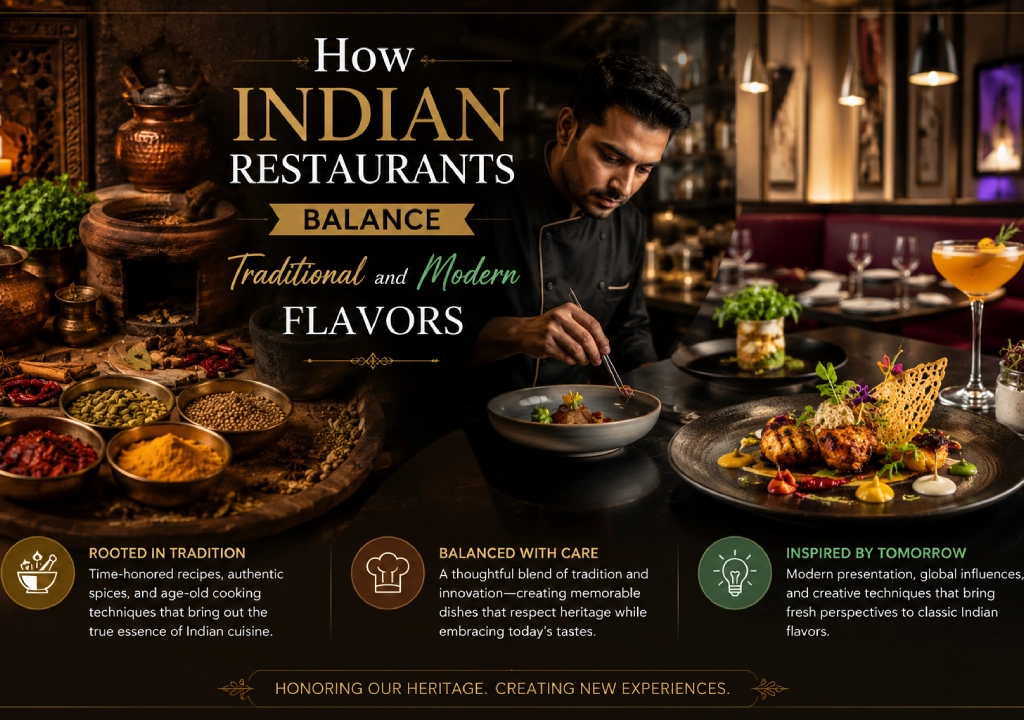 How Indian Restaurants Balance Traditional and Modern Flavors